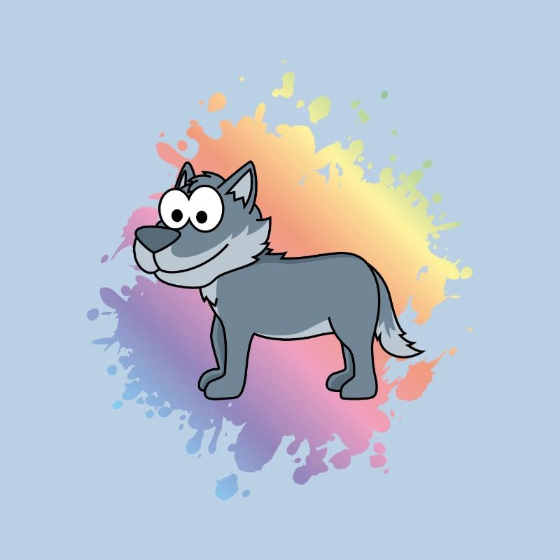 Wolf Comic Animal