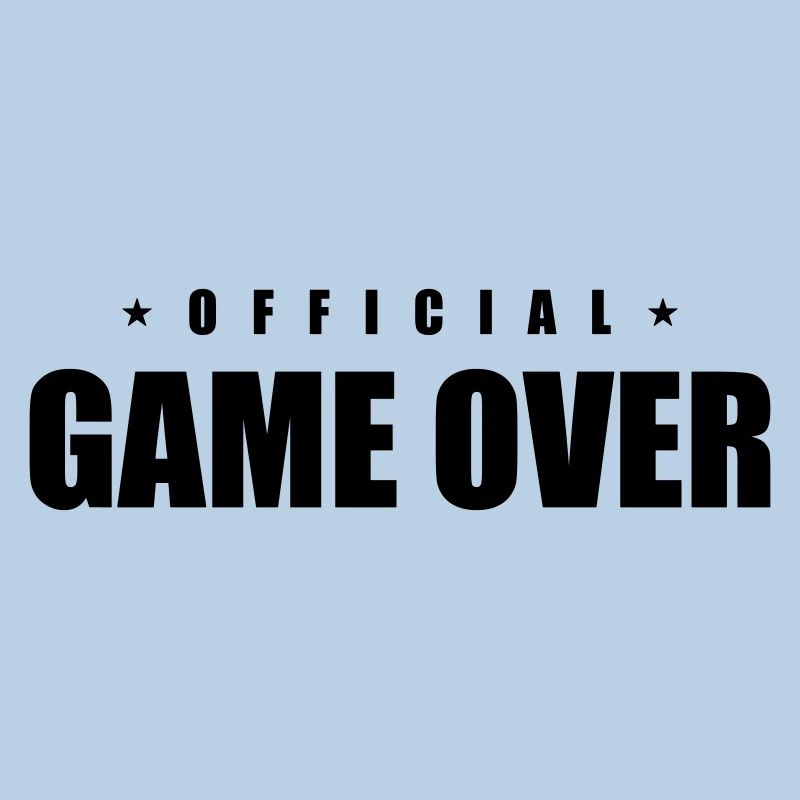 Game Over Slogan