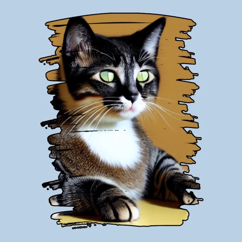 Cat face 9