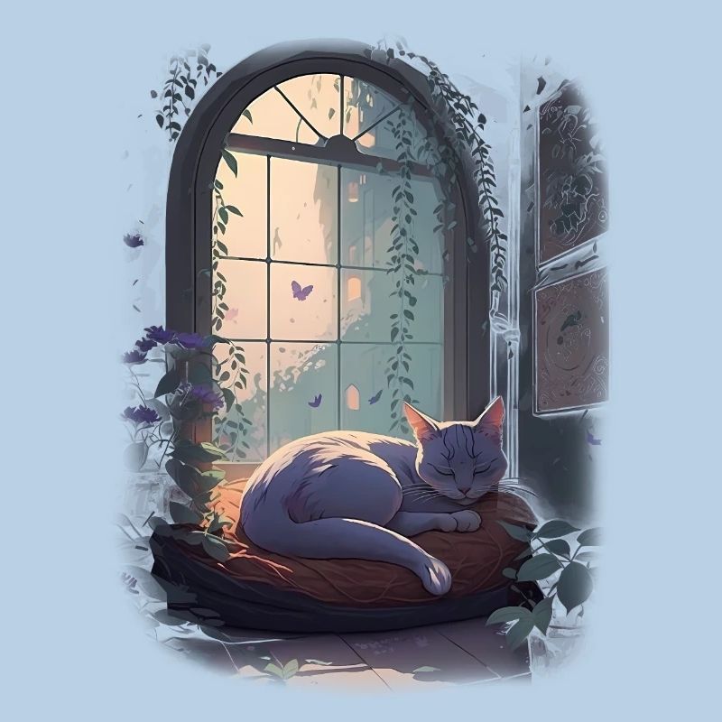 Chat endormi