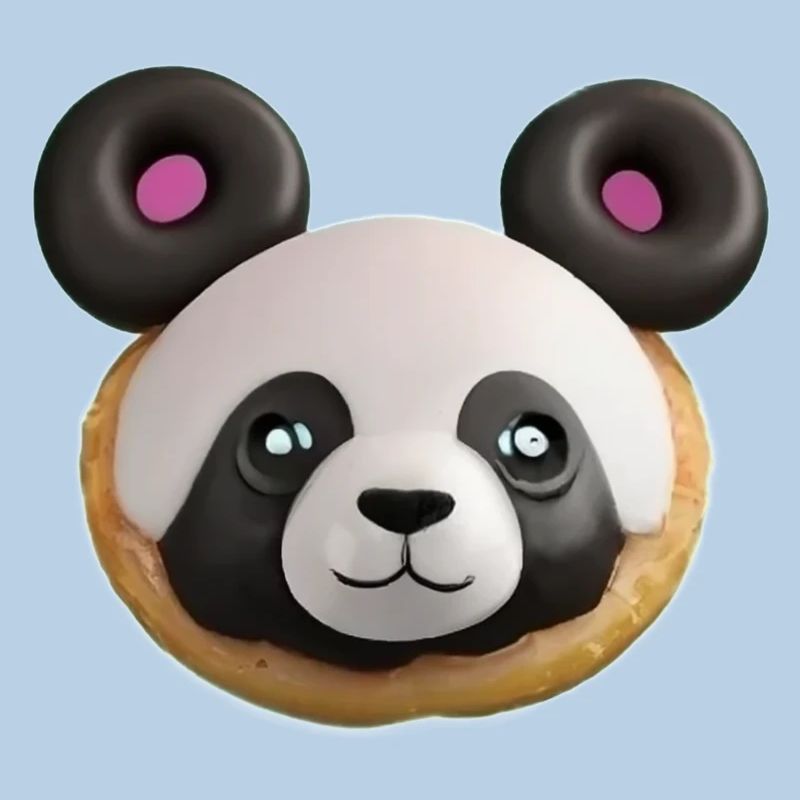 Panda Triple Donuts