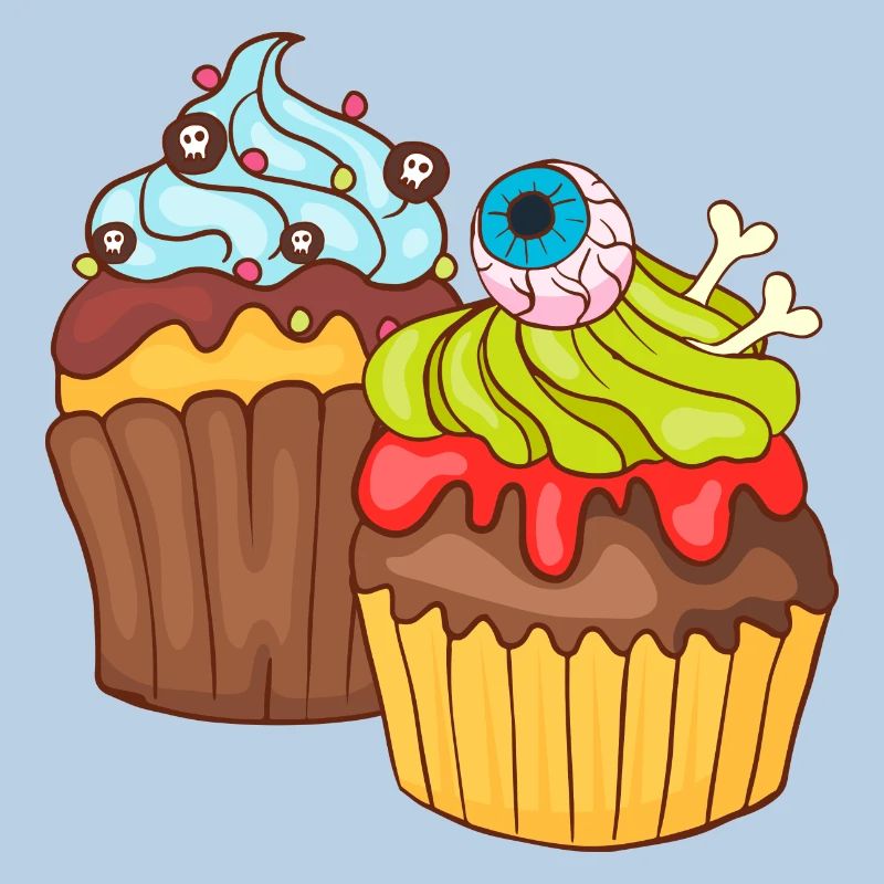 Halloween cupcake muffin cake baking sweets