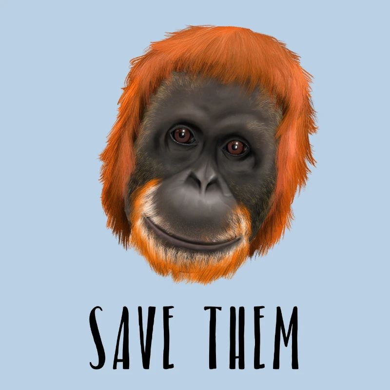 Monkey Ape Orang Utan - save them