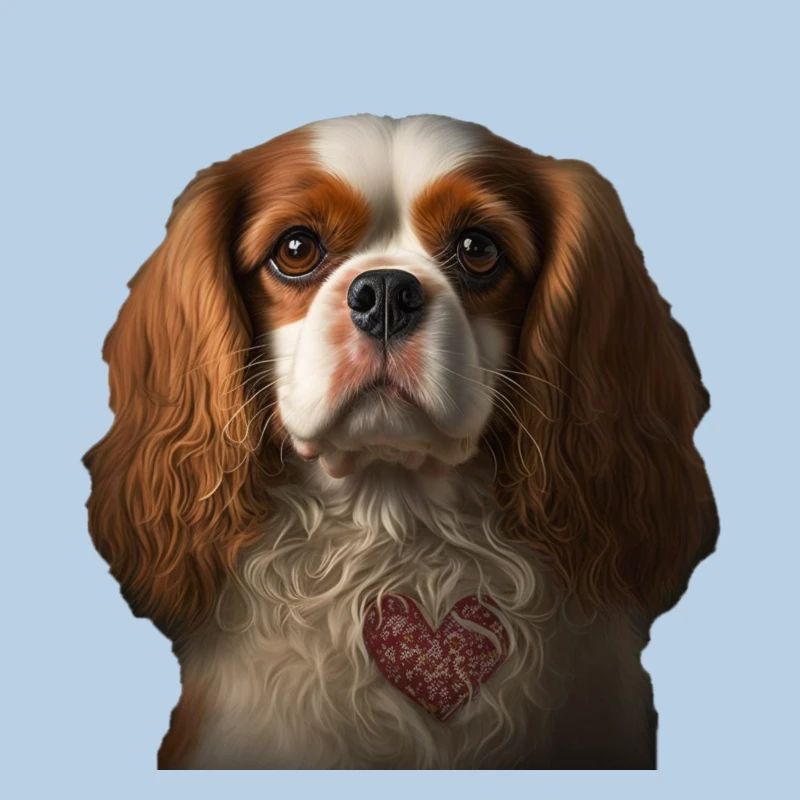 Cavalier King Charles Spaniel Saint-Valentin