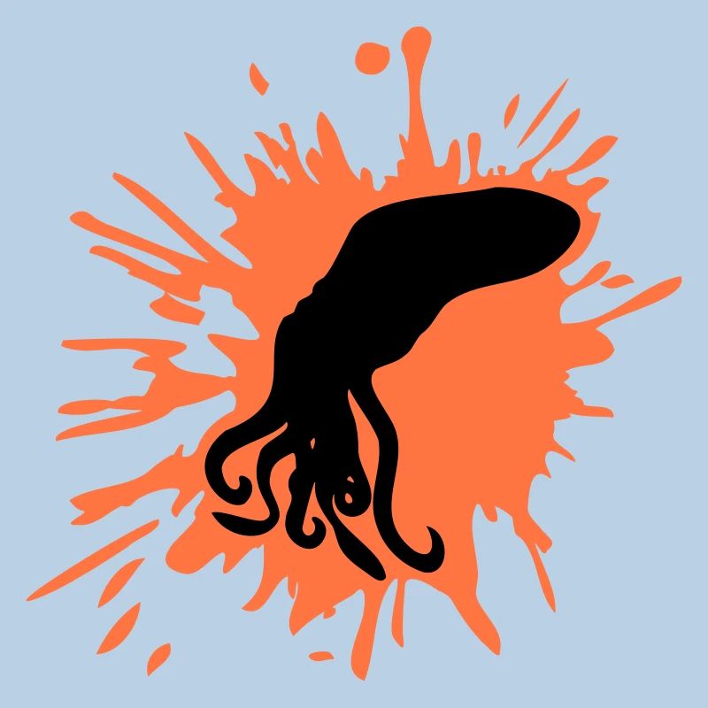 Octopus Paint Blobs Octopus Drops Graffiti Blobs