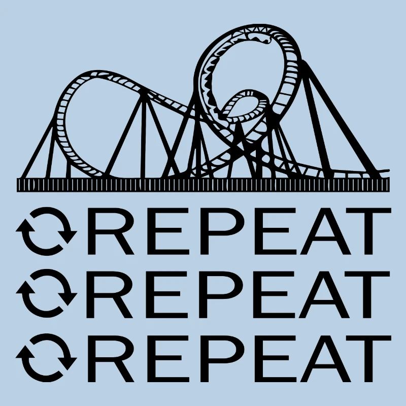 Rollercoaster Achterbahn