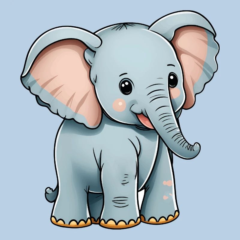 Totally cute elephant