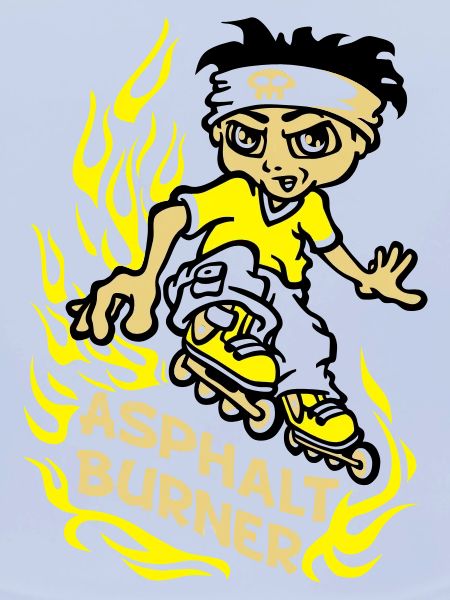 Asphalt burner flex