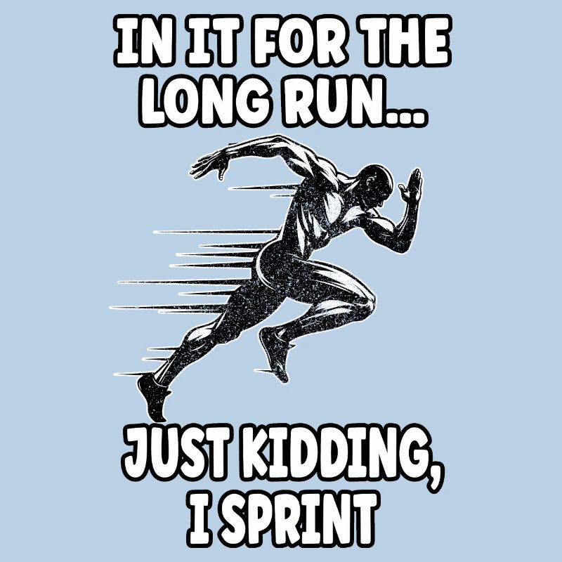 Bahnläufer Sprinter Sprint 100m Sprinter