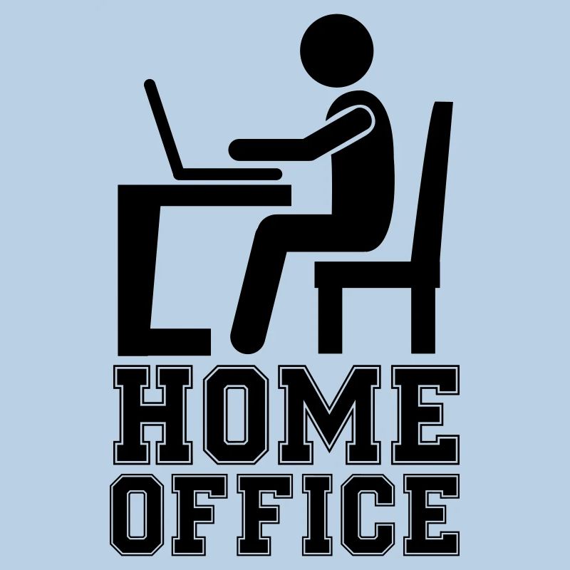 computer work home office