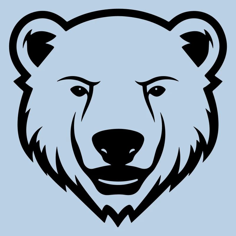 polar bear head polar bear