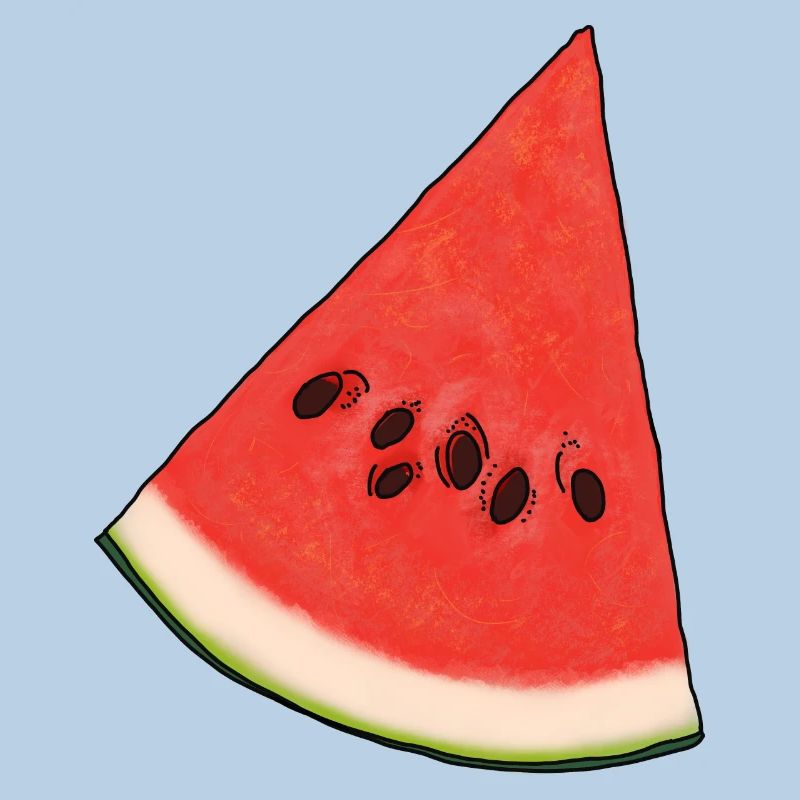 Triangle de pastèque