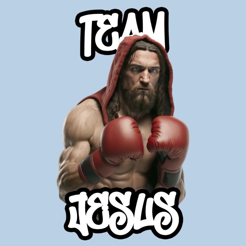Team Jesus - Jesus als Boxer