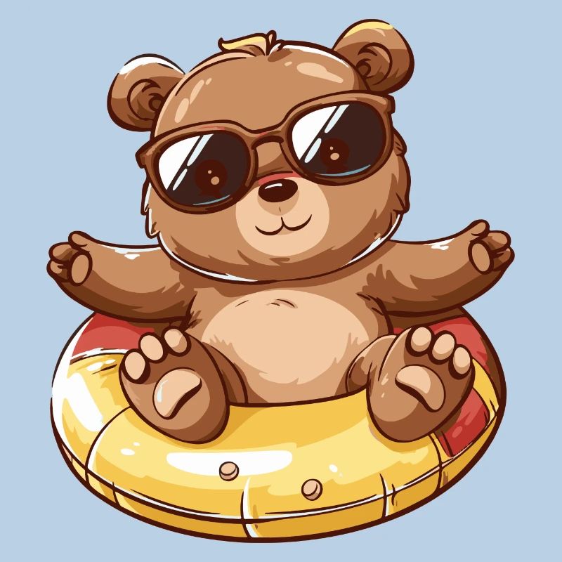 Bear Summer Comic