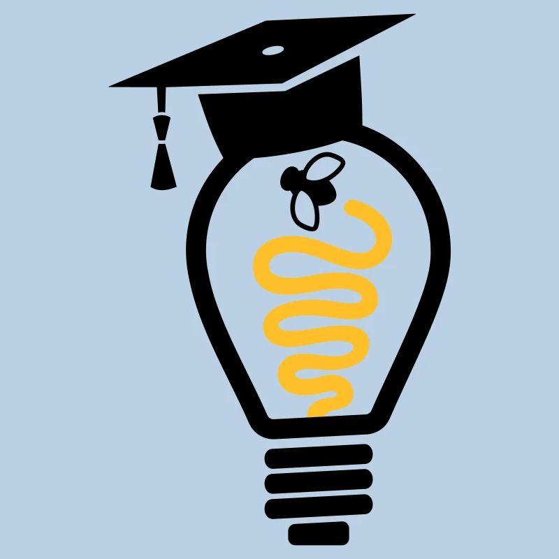 Glühbirne Doktorhut Fliege - Abschlussgeschenk