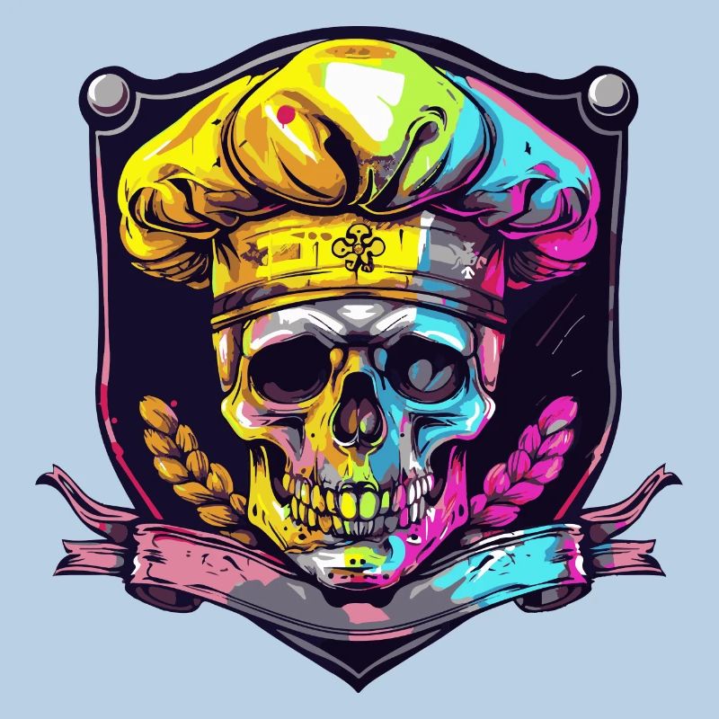 Skull Skeleton Chef