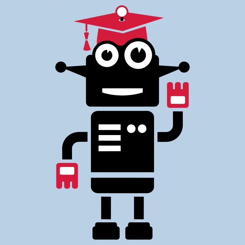 Robot med lægehat Gave til forfremmelse