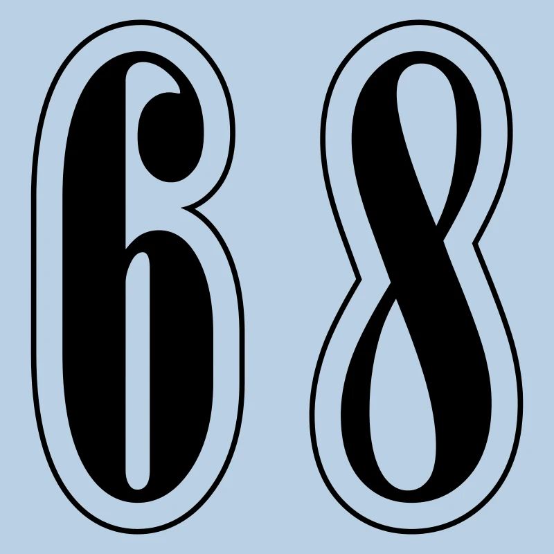 68 Symbole numérique