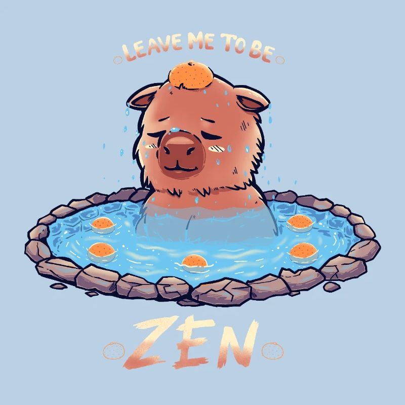 Ich möchte Zen Capybara sein