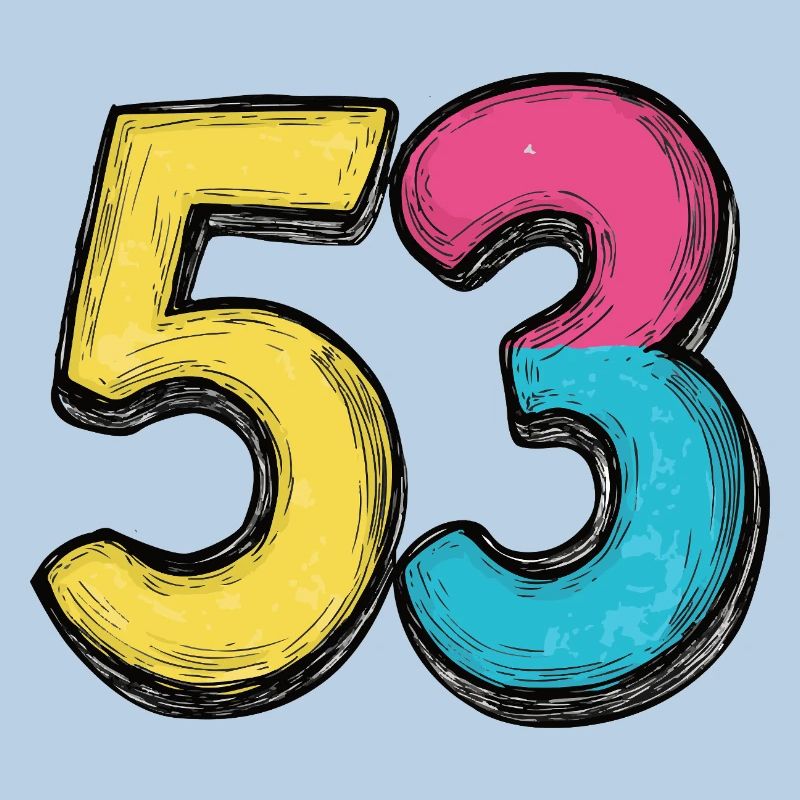 53 Symbole numérique