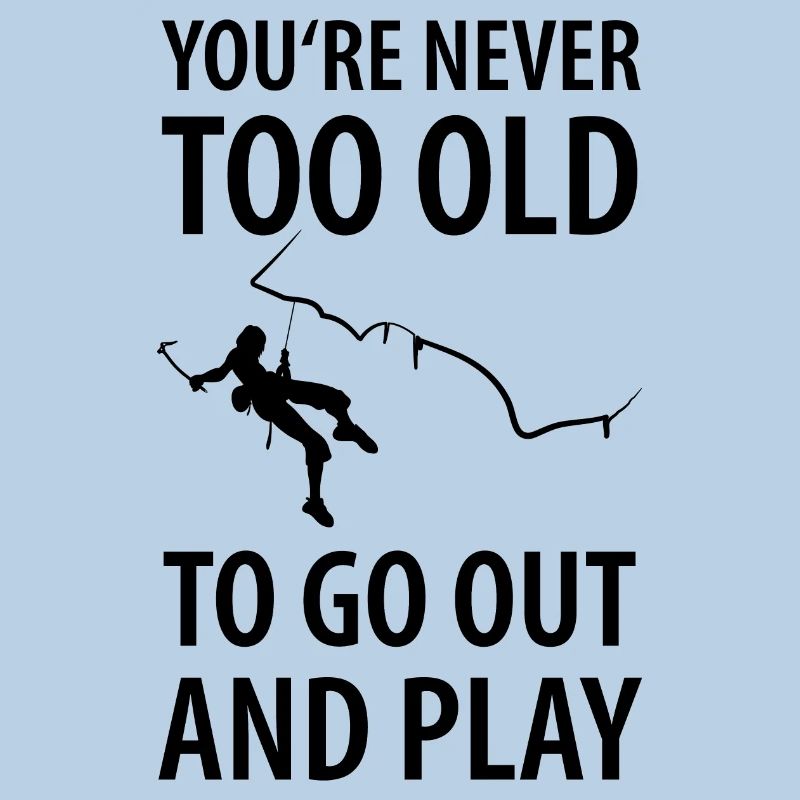 Eisklettern Eiskletterer Eispickel