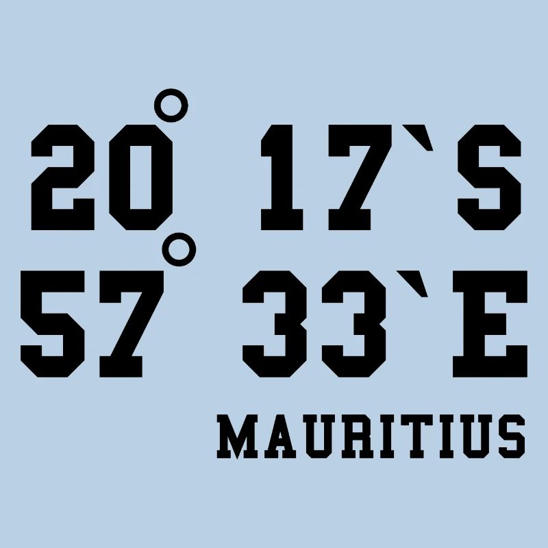 Mauritius Coordinates Holiday Design Idea