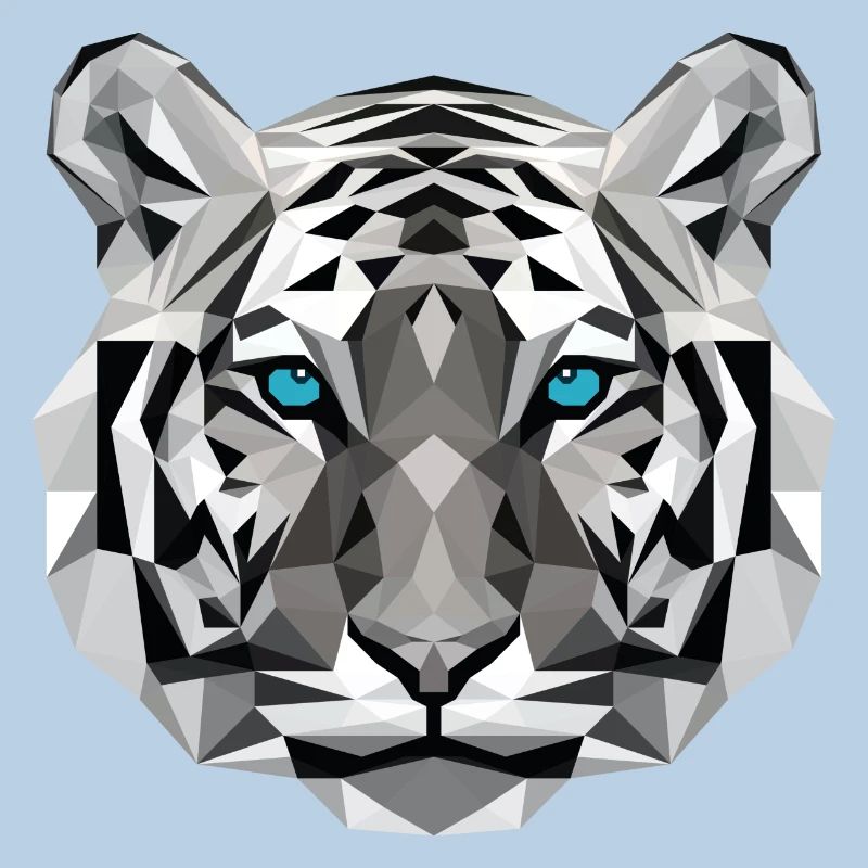 Tiger Polygone