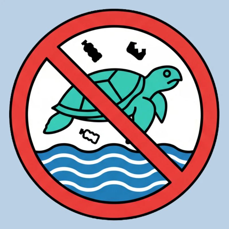 Stop plastic waste! | Save the turtles