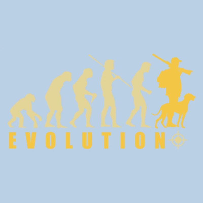 Evolution Hunter Lustiges Jagdgeschenk