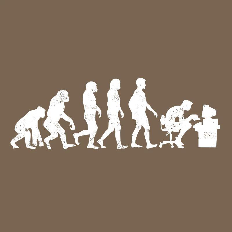 évolution des programmeurs codeur cadeau informatique