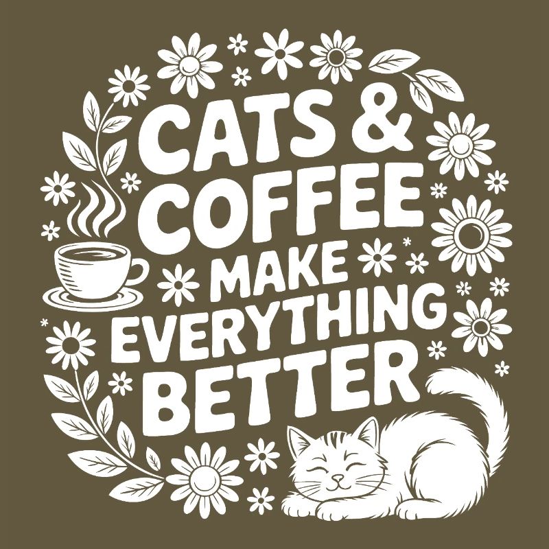 Cat and coffee is all I need