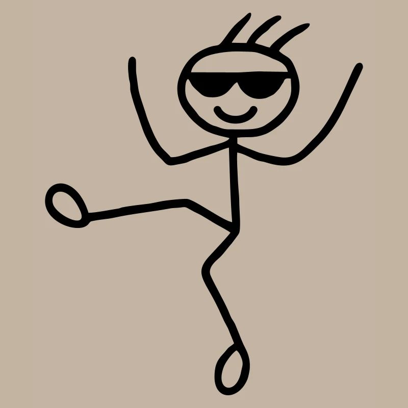 Crazy Stick Figure