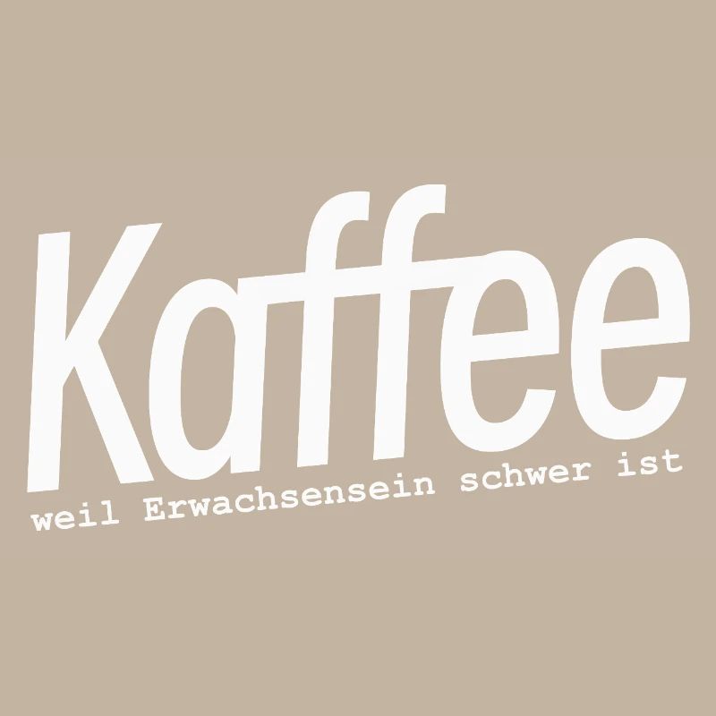 Le café parce que l’âge adulte est difficile