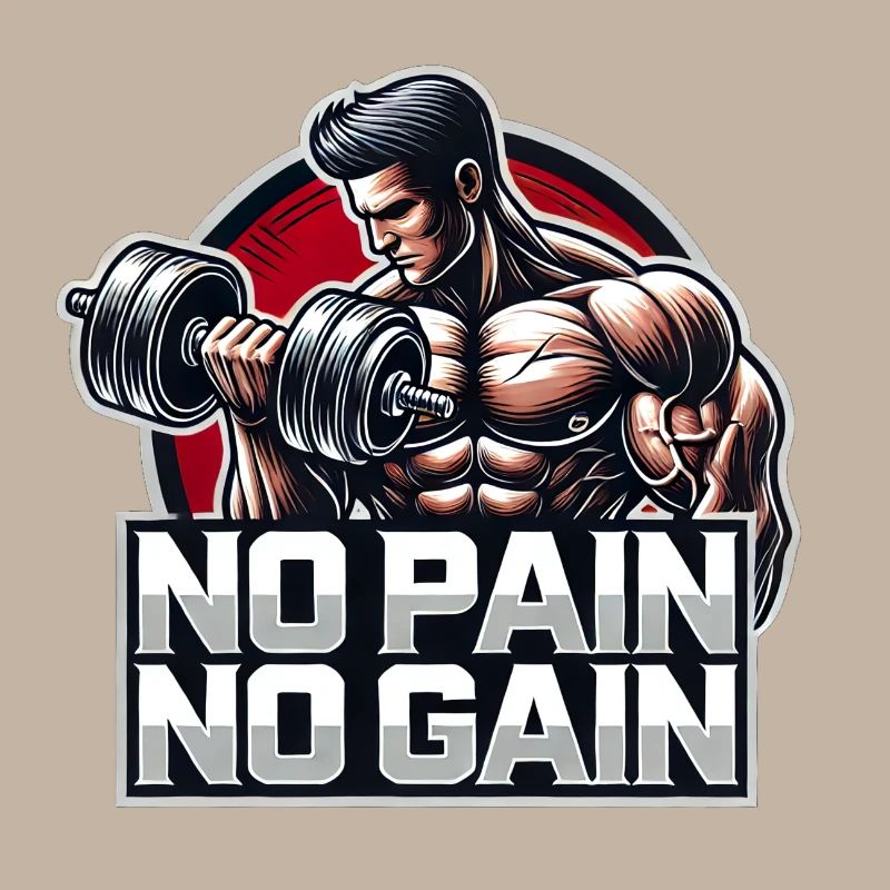 PAS DE DOULEUR - PAS DE GAIN - FORME PHYSIQUE - MOTIVATION - DEVISE