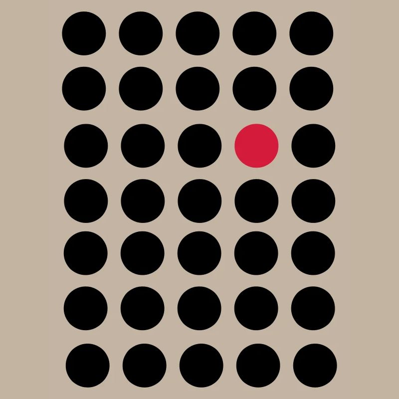 Points, Art Design de mode, Think Different, être