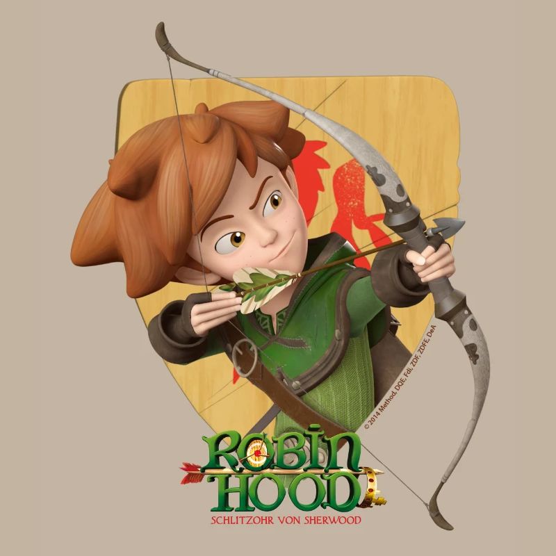Robin des Bois tire avec son arc