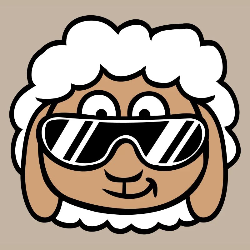 Sheep Sunglasses Party Sheep Lamb Cool Head