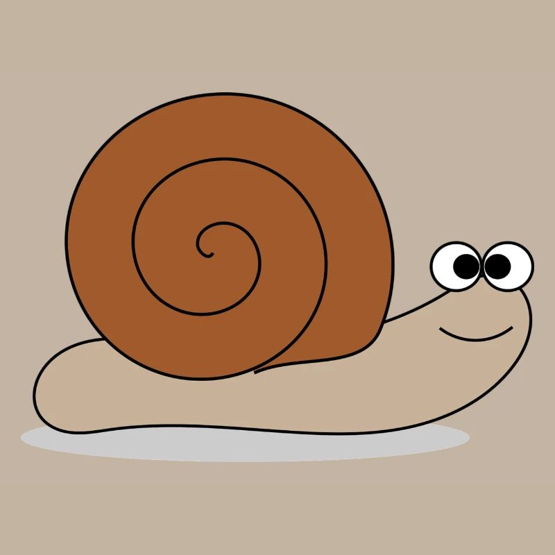 Brown snail