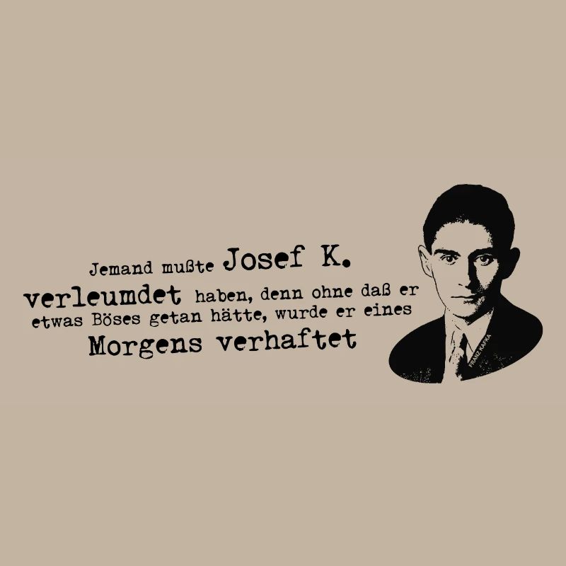 Franz Kafka quotation process Josef K