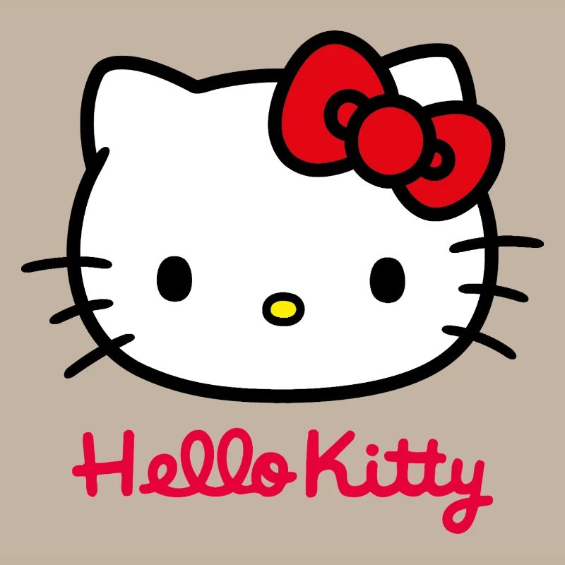 Hello Kitty Classic With Hello Kitty Lettering
