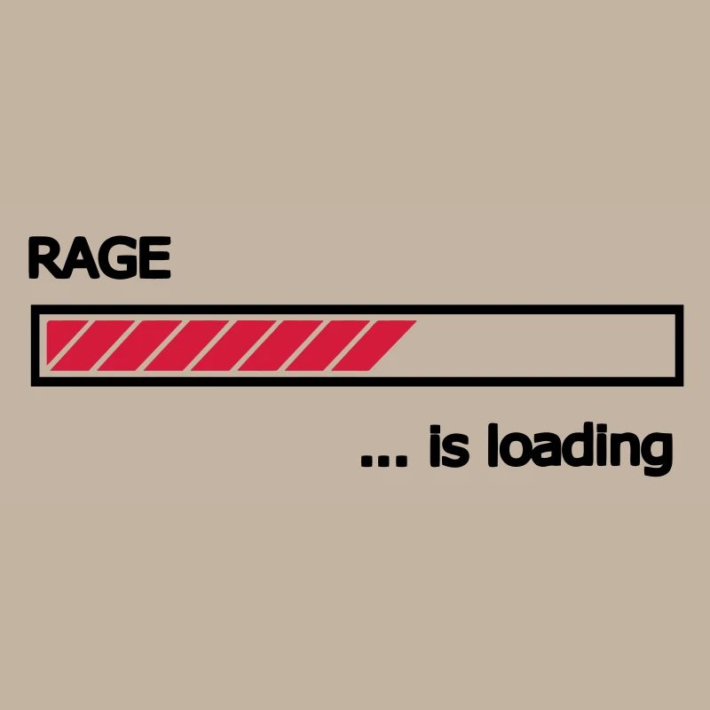 Rage est en chargement loading bar barre de