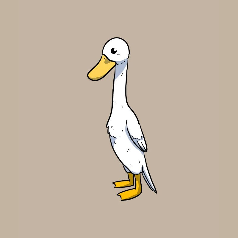 Canard en cours d'exécution