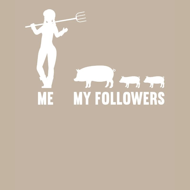 Moi et mes disciples éleveurs de cochons cochons