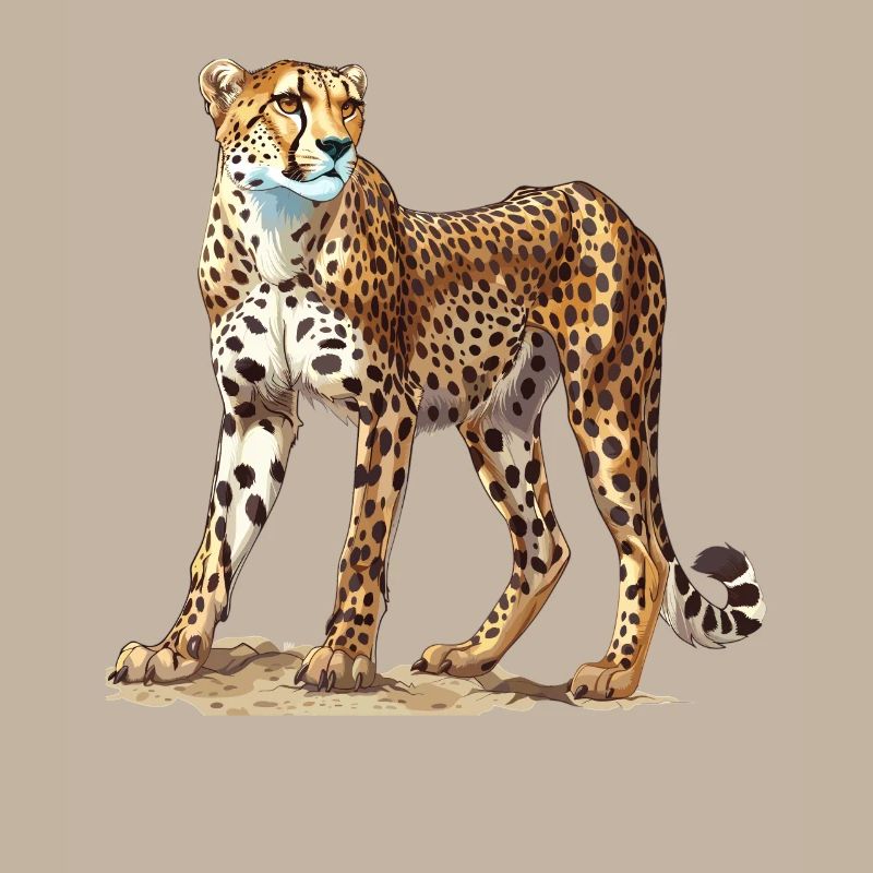 Guépard Geparde Gepard