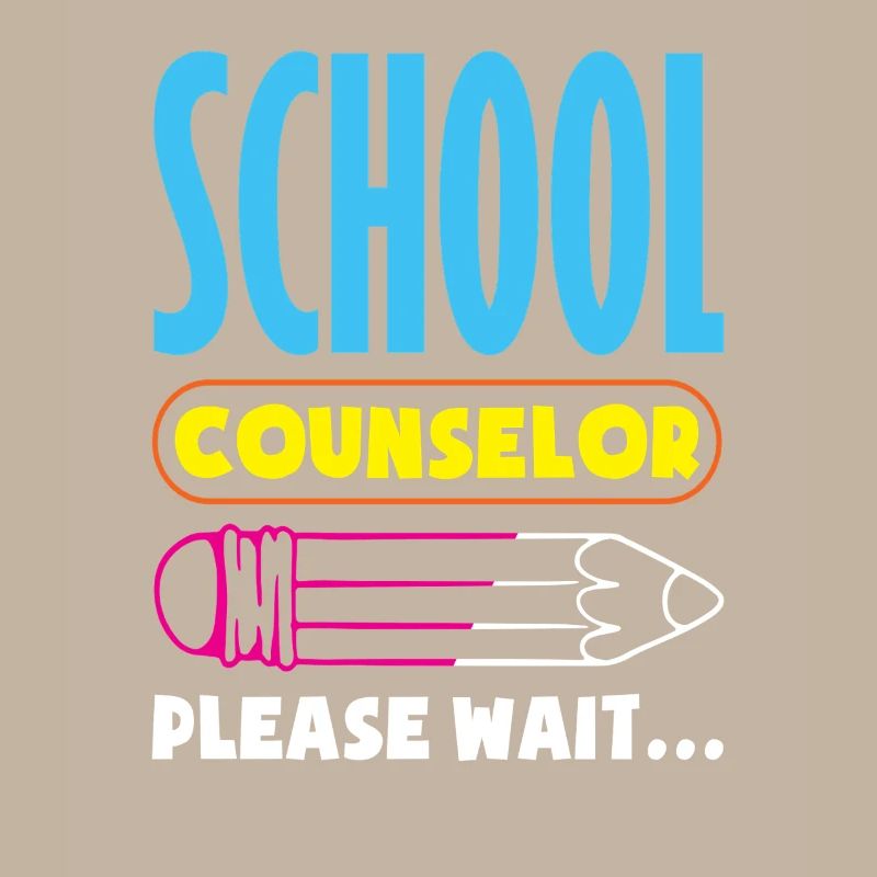 School Counselors Please Wait Creative