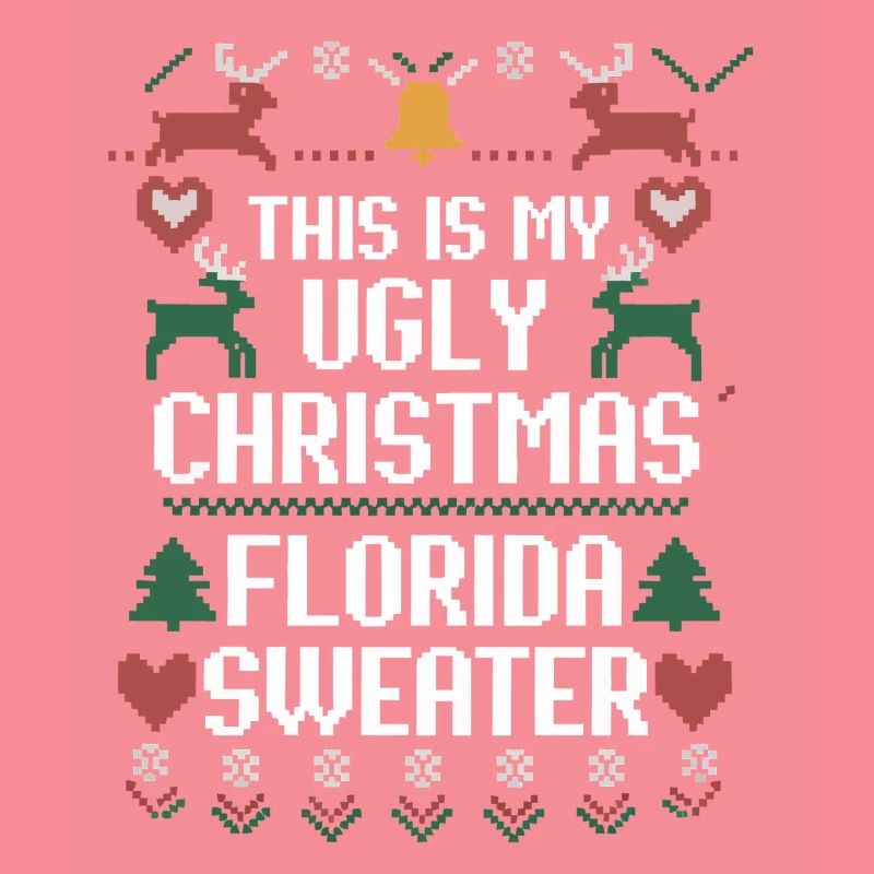Pull de Noël laid de Floride