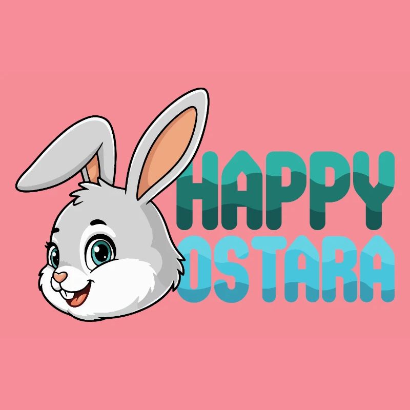 Happy Ostara Rabbit Bunny Easter Ostara Spring