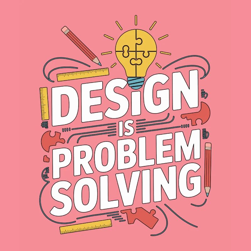 Designer Educator Design Is Problem Graphic Design