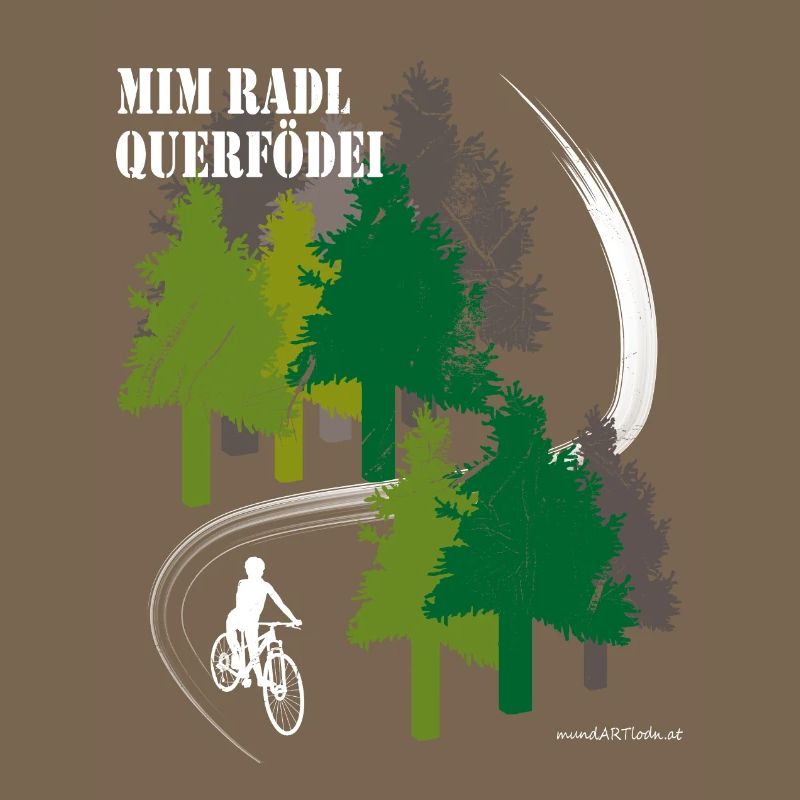 mim Radl querfödei - mit dem Rad quer Feld ein