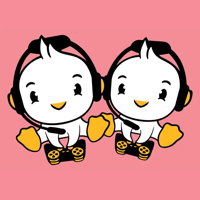 2 Ducks Gamer Gaming Controller Casque Console
